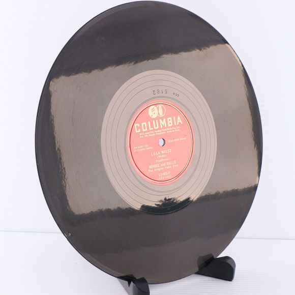 Norbie And Gillie - La-La Waltz / Tinker Polka - 1950 10" 78 rpm Record 12485-F - Picture 5 of 16